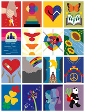 Load image into Gallery viewer, Postcards (Set of 16), How I Keep Looking Up / Como Sigo Mirando Arriba / 仰望