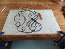 Load image into Gallery viewer, Flourish Woodcut-Printed Banners