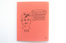 Load image into Gallery viewer, Back cover with portrait of a woman with a quote about people in her neighborhood