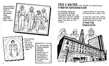 Load image into Gallery viewer, a two-panel spread on the I-Hotel