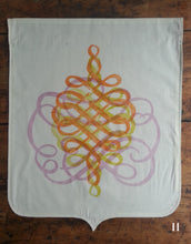 Load image into Gallery viewer, Flourish Woodcut-Printed Banners