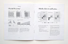 Load image into Gallery viewer, page 8-9 spread: Who took the survey? Attitudes about art world sectors