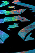 Load image into Gallery viewer, Giant Glitter Sticker Sheet: Ten Banners for Home and Office