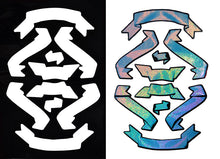 Load image into Gallery viewer, Giant Glitter Sticker Sheet: Ten Banners for Home and Office