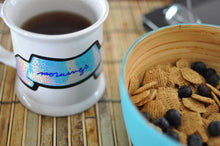 Load image into Gallery viewer, Giant Glitter Sticker Sheet: Ten Banners for Home and Office